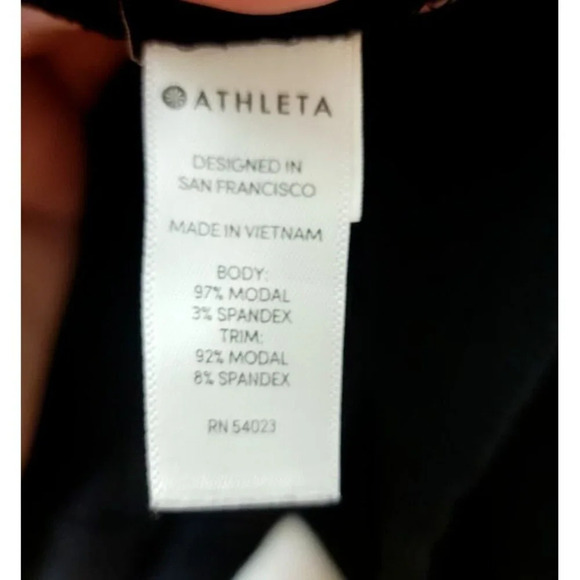 Athleta Nirvana Wrap Open Cardigan Small Black Athleisure Stretch Comfort Hooded - Picture 5 of 14